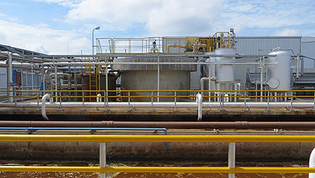 Wastewater treatment system installed in Thailand plant