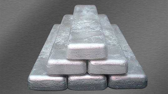 An ingot of die-cast magnesium alloy