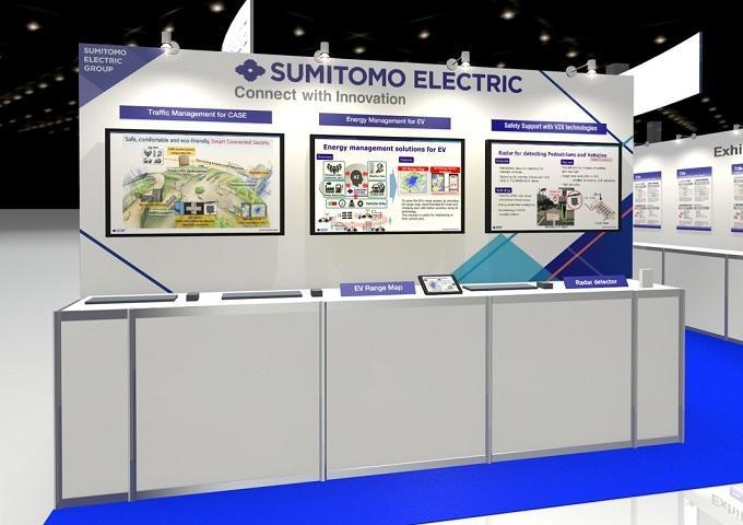 Sumitomo Electric Exhibits at ITS World Congress 2018