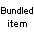 Bundled item
