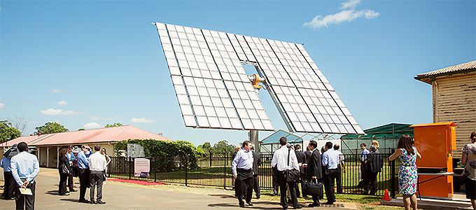 Pilot plant test facility (CPV)