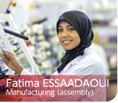 Fatima ESSAADAOUI Manufacturing (assembly)