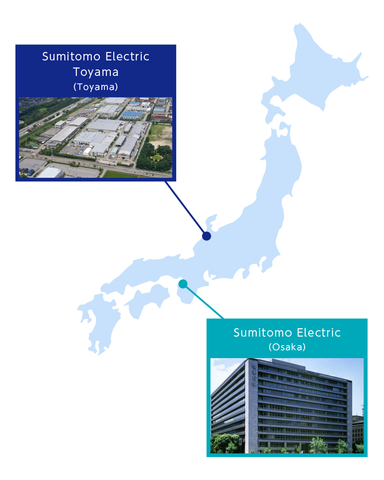 Manufacturing locations of electroplated wire