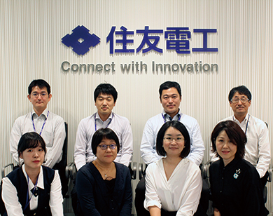 Members of the Data Center Solution Sales Div.