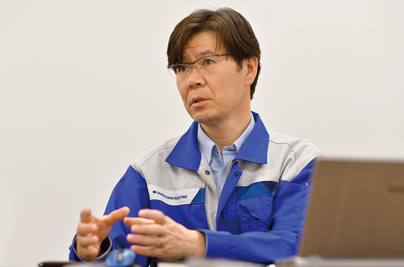 Kaname Ebihara, Department Head, Sumitomo Electric Device Innovations, Inc.