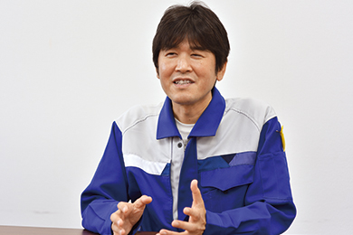 Masahiro Toriumi, Assistant Manager, Manufacturing Section 1, Shonan Works, Mechatronics Department, Sumitomo Electric Optifrontier Co., Ltd.